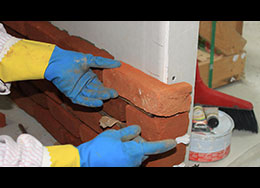 Montaj caramida aparenta