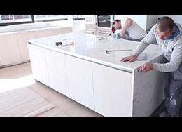 Montaj blat de baie sau bucatarie