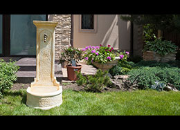 Cismele gradina Fontana Erice, Finisaj Crem