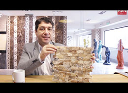 Montaj mozaic din piatra naturala